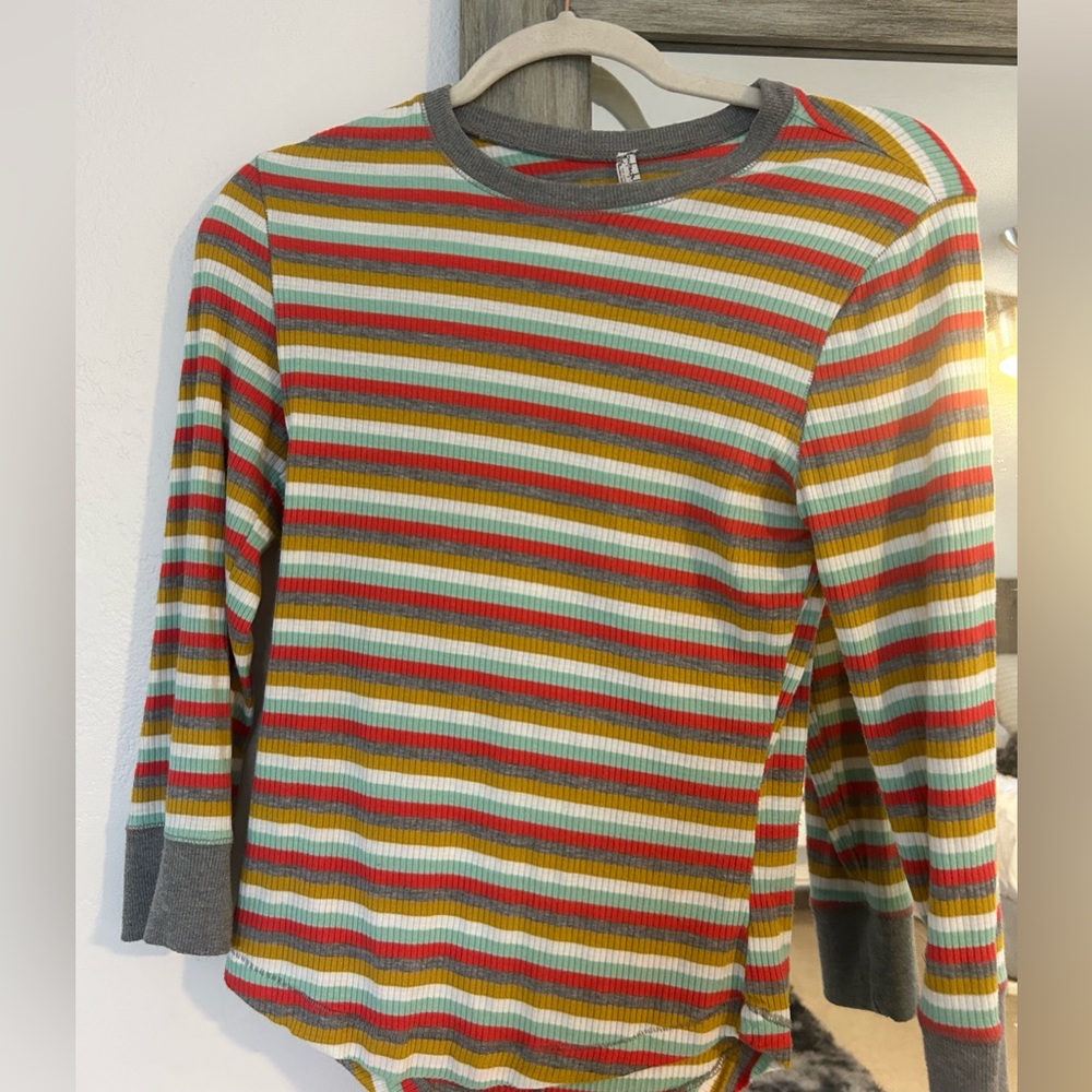 Free people intimate striped long sleeve